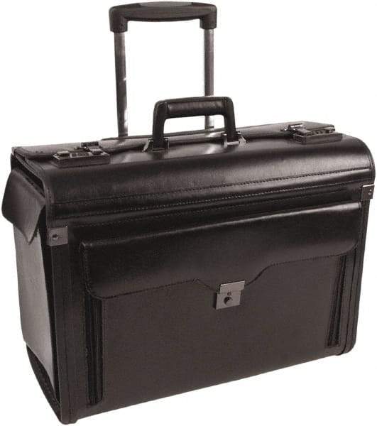 Bond Street - 14-1/4" x 11-1/4" Black Laptop Case - Use with Laptop, Tablets, iPads, File Folders - Strong Tooling