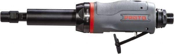 Proto - 1/4" Collet, Straight Handle, Straight Air Die Grinder - 23,000 RPM, Rear Exhaust, 4 CFM, 0.5 hp, 90 psi, 1/4" Inlet - Strong Tooling