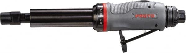 Proto - 1/4" Collet, Straight Handle, Straight Air Die Grinder - 28,000 RPM, Rear Exhaust, 2.7 CFM, 0.3 hp, 90 psi, 1/4" Inlet - Strong Tooling