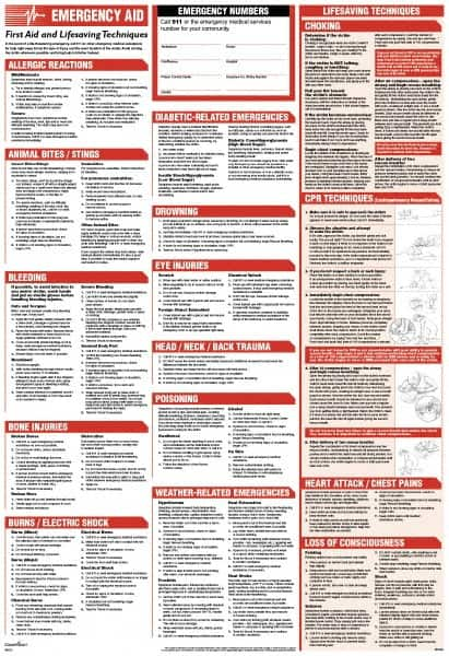 ComplyRight - Regulatory Compliance General Safety & Accident Prevention Training Kit - English, 25-1/4" Wide x 35-1/4" High - Strong Tooling