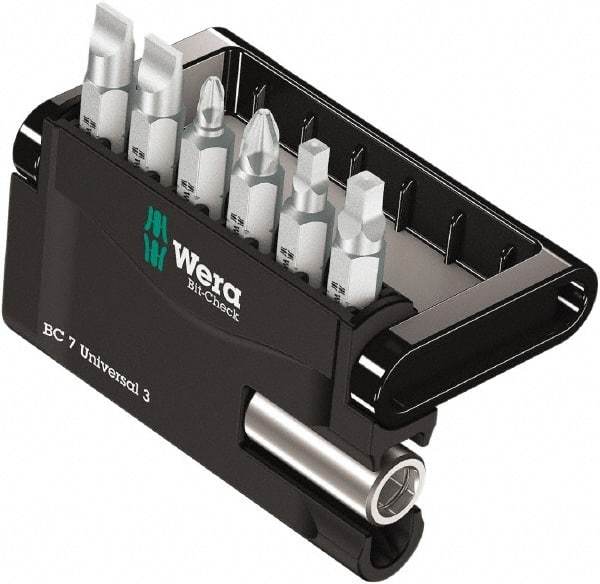 Wera - Posidriv Bit Set - 1/4" Drive - Strong Tooling