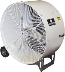 Schaefer Ventilation Equipment - 36" Blade, 1/2 hp, 11,000 CFM, Industrial Circulation Fan - Portable with Wheels, 1 Speed - Strong Tooling