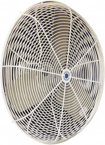 Schaefer Ventilation Equipment - 30" Blade, 1/2 hp, 8,500 & 9,600 CFM, Oscillating Industrial Circulation Fan - Fan Head Only, 2 Speed - Strong Tooling