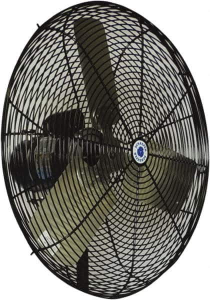 Schaefer Ventilation Equipment - 30" Blade, 1/2 hp, 8,500 & 9,600 CFM, Oscillating Industrial Circulation Fan - Fan Head Only, 2 Speed - Strong Tooling