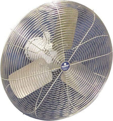 Schaefer Ventilation Equipment - 30" Blade, 1/2 hp, 10,030 CFM, Industrial Circulation Fan - Fan Head Only, 1 Speed - Strong Tooling