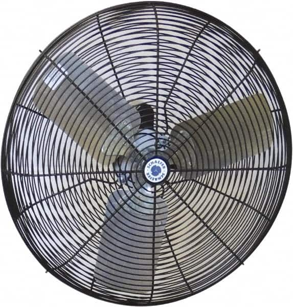 Schaefer Ventilation Equipment - 30" Blade, 1/2 hp, 7,000 & 9,420 CFM, Industrial Circulation Fan - Fan Head Only, 2 Speed - Strong Tooling