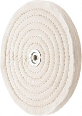 Value Collection - 10" Diam x 3/4" Thick Unmounted Buffing Wheel - 60 Ply, Polishing, 1" Arbor Hole, Medium Density - Strong Tooling