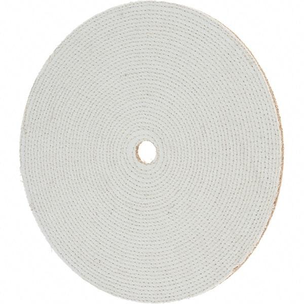 Value Collection - 16" Diam x 1/4" Thick Unmounted Buffing Wheel - 20 Ply, Polishing, 1-1/4" Arbor Hole, Hard Density - Strong Tooling