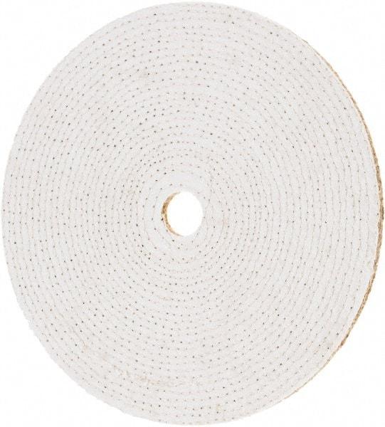 Value Collection - 12" Diam x 1/4" Thick Unmounted Buffing Wheel - 20 Ply, Polishing, 1-1/4" Arbor Hole, Hard Density - Strong Tooling