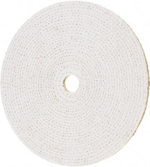 Value Collection - 12" Diam x 1/4" Thick Unmounted Buffing Wheel - 20 Ply, Polishing, 1-1/4" Arbor Hole, Hard Density - Strong Tooling