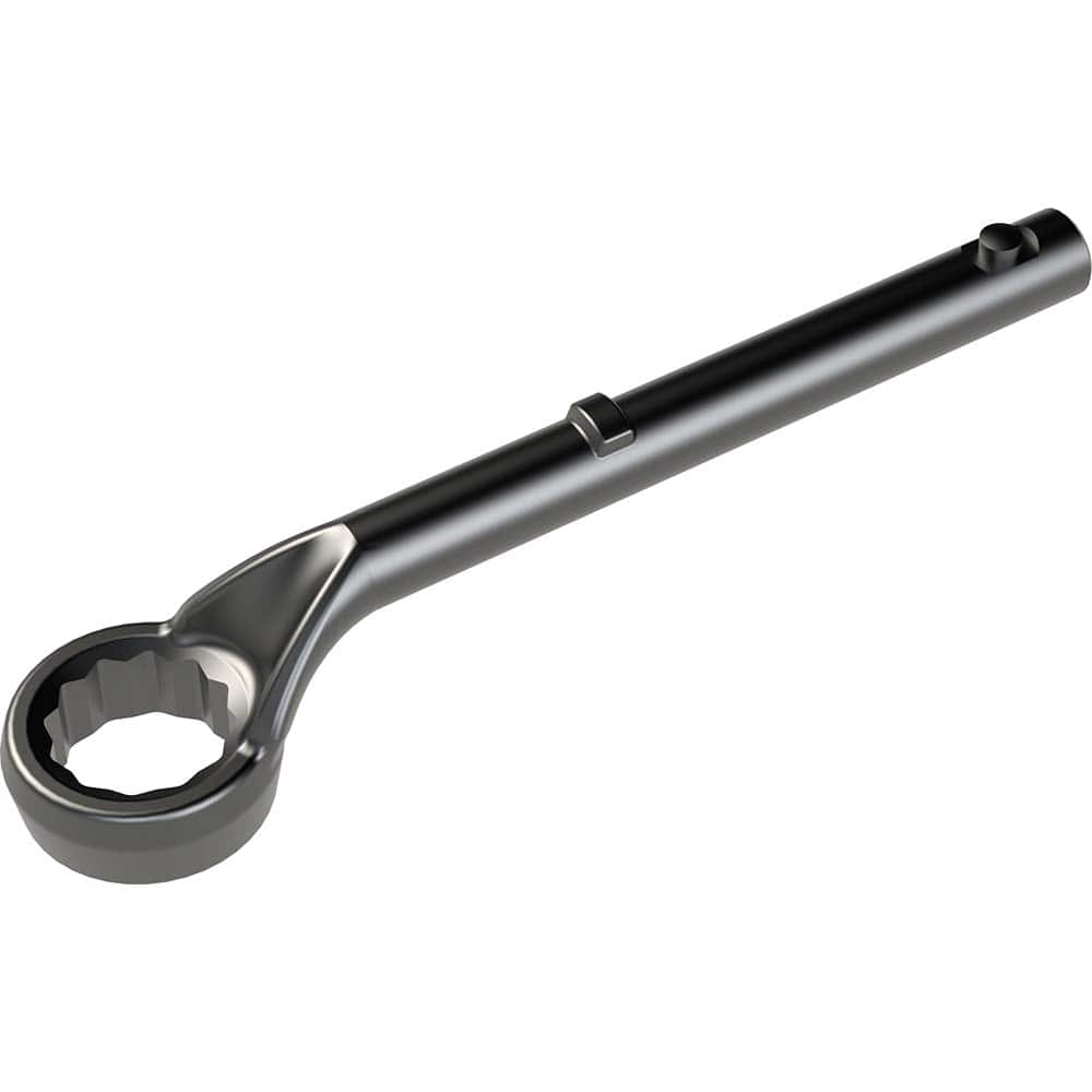 Petol - Box Wrenches; Wrench Type: Offset ; Tool Type: Straight Handle ; Size (Inch): 1-1/8 ; Number of Points: 12 ; Head Type: Single End ; Finish/Coating: Black Oxide