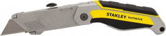 Stanley - Fixed Folding Utility Knife - 2-3/8" Blade, Bi-Material Handle Handle, 1 Blade Included - Strong Tooling