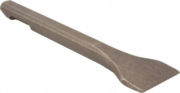 Ingersoll-Rand - 1" Head Width, 7" OAL, 0.78" Shank Diam, Scaling Chisel - CP Shank, Steel - Strong Tooling