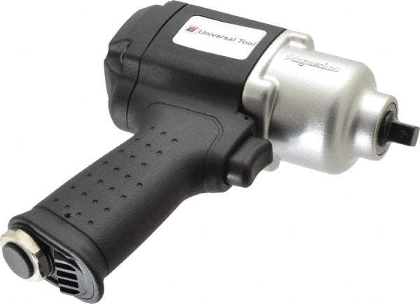 Universal Tool - 3/8" Drive, 12,000 RPM, 320 Ft/Lb Torque Impact Wrench/Ratchet - Pistol Grip Handle, 1,800 IPM, 9.4 CFM, 90 psi, 1/4" NPT Inlet - Strong Tooling