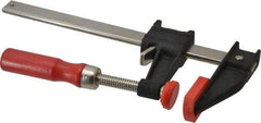 Bessey - 6" Capacity, 2-1/2" Throat Depth Cast Iron Bar Clamp - 600 Lb Clamping Pressure, 10" OAL - Strong Tooling