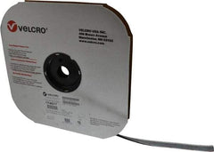 VELCRO Brand - 5/8" Wide x 10 Yd Long Adhesive Backed Loop Roll - Continuous Roll, Black - Strong Tooling