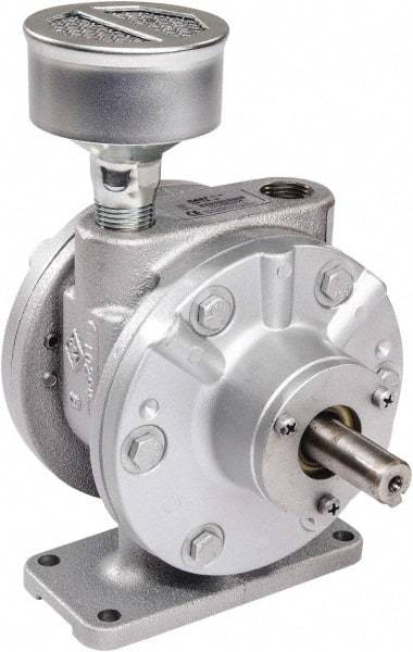 Gast - 4 hp Reversible Foot Air Actuated Motor - 0:00 Gear Ratio, 3,000 Max RPM, 1.36" Shaft Length, 5/8" Shaft Diam - Strong Tooling