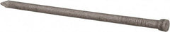 Made in USA - 8D, 12 Gauge, 2-1/2" OAL Finishing Nails - Smooth Shank, 18-8 Stainless Steel - Strong Tooling