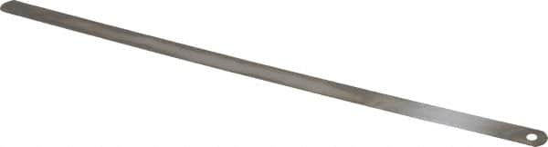 Precision Brand - 0.002 Inch Thick x 1/2 Inch Wide x 12 Inch Leaf Length, Parallel Feeler Gage - High Carbon Steel - Strong Tooling