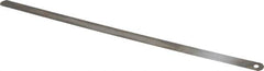 Precision Brand - 0.002 Inch Thick x 1/2 Inch Wide x 12 Inch Leaf Length, Parallel Feeler Gage - High Carbon Steel - Strong Tooling