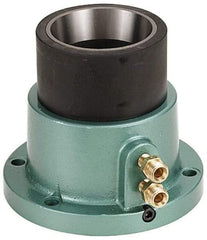 Eagle Rock - Series 5C Step, 2" Collet Capacity, Horizontal Standard Collet Holding Fixture - Air Activated, 5-1/2" Base Diam Width, 4-3/4" High - Strong Tooling