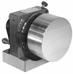 Harig - 4" Chuck Diam, Magnetic Chuck - Use with Grind-All No. 1 V-Block Grinding Fixtures - Strong Tooling