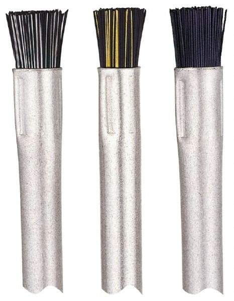 Gordon Brush - Parts Washer Flow-Through Brush - 1/2" Long, Nylon Bristles - Strong Tooling