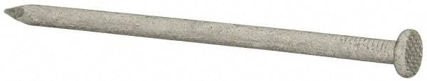 Value Collection - 20D, 6 Gauge, 4" OAL Common Nails - Ring Shank, Grade 2 Steel, Galvanized Finish - Strong Tooling