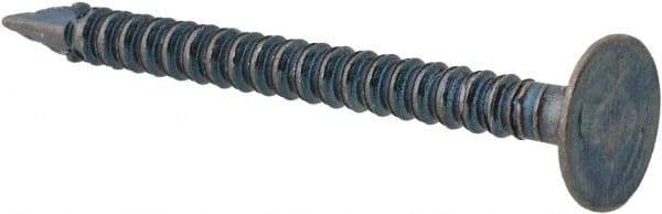 Value Collection - 13 Gauge, 1-3/8" OAL Common Nails - Annular Thread Shank, Grade 2 Steel, Blued Finish - Strong Tooling