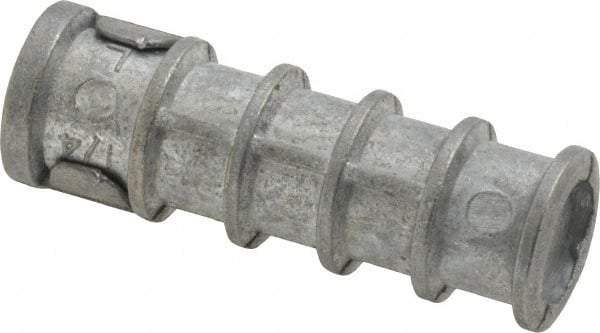 Value Collection - 1/4" Diam, 1/2" Drill, Lag Shield Concrete Anchor - Alloy Steel - Strong Tooling