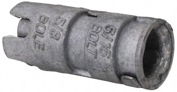 Value Collection - 5/16" Diam, 5/8" Drill, 1-1/2" OAL, Single Expansion Concrete Anchor - Alloy Steel - Strong Tooling