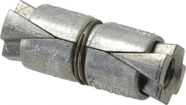 Value Collection - 5/16" Diam, 5/8" Drill, 1-1/4" OAL, Double Expansion Concrete Anchor - Zinc - Strong Tooling