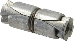 Value Collection - 5/16" Diam, 5/8" Drill, 1-1/4" OAL, Double Expansion Concrete Anchor - Zinc - Strong Tooling