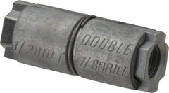 Value Collection - 1/2" Diam, 7/8" Drill, 2" OAL, 1" Min Embedment Double Expansion Concrete Anchor - Zinc - Strong Tooling