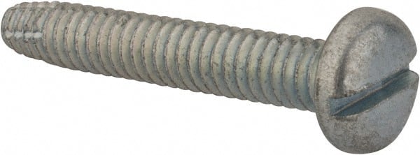 Value Collection - 1/4-20 UNC 1-1/2" Length Under Head Slotted Thread Cutting Screw - Strong Tooling