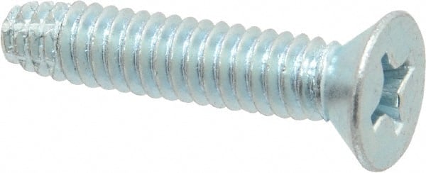 Value Collection - 1/4-20 UNC 1-1/4" Overall Length Phillips Thread Cutting Screw - Strong Tooling