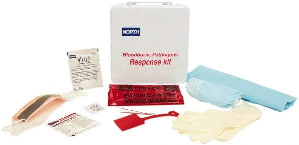 North - 15 Piece, 1 Person, Refill for Bloodborne Pathogen Kit - Poly Bag - Strong Tooling