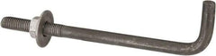 Value Collection - 5/8-11, 10" OAL Bent Anchor Bolt - Grade 2 Steel - Strong Tooling