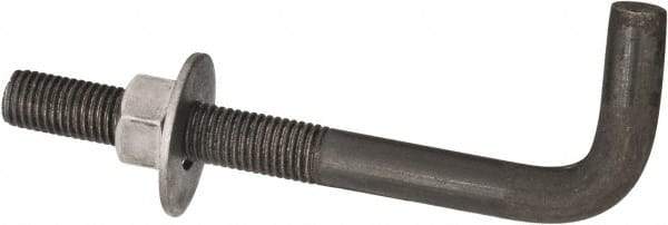 Value Collection - 3/4-10, 8" OAL Bent Anchor Bolt - Grade 2 Steel - Strong Tooling