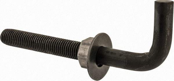 Value Collection - 1-8, 10" OAL Bent Anchor Bolt - Grade 2 Steel - Strong Tooling