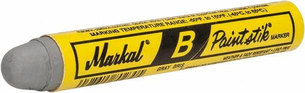 Markal - Gray Marker/Paintstick - Oil Base Ink - Strong Tooling