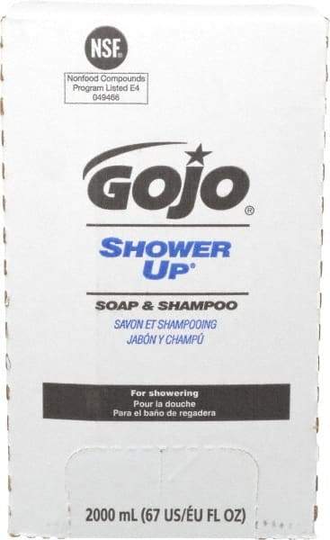 GOJO - 2,000 mL Bag-in-Box Refill Pleasant Hair & Body Wash - Rose, For Use with 7200-01 - Strong Tooling