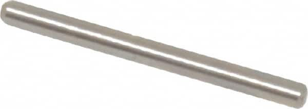 Value Collection - 1/16" Diam x 3/4" Pin Length 18-8 Stainless Steel Standard Dowel Pin - Bright Finish - Strong Tooling