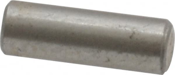 Value Collection - 1/8" Diam x 3/8" Pin Length 18-8 Stainless Steel Standard Dowel Pin - Bright Finish - Strong Tooling