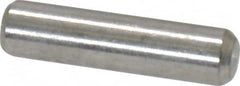 Value Collection - 1/8" Diam x 1/2" Pin Length 18-8 Stainless Steel Standard Dowel Pin - Bright Finish - Strong Tooling