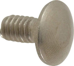 Value Collection - 1/4-20 UNC 1/2" Length Under Head, Standard Square Neck, Carriage Bolt - 18-8 Stainless Steel, Uncoated - Strong Tooling