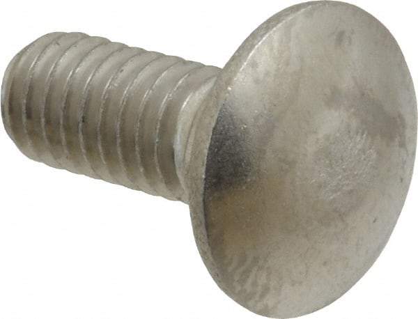 Value Collection - 5/16-18 UNC 3/4" Length Under Head, Standard Square Neck, Carriage Bolt - 18-8 Stainless Steel, Uncoated - Strong Tooling