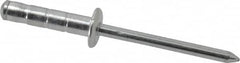 RivetKing - Size 66-69 Dome Head Aluminum Multi Grip Blind Rivet - Steel Mandrel, 0.275" to 0.598" Grip, 3/8" Head Diam, 0.192" to 0.196" Hole Diam, 7/8" Length Under Head, 3/16" Body Diam - Strong Tooling