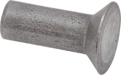 RivetKing - 3/16" Body Diam, Countersunk Uncoated Steel Solid Rivet - 1/2" Length Under Head, 90° Countersunk Head Angle - Strong Tooling