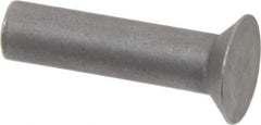 RivetKing - 1/4" Body Diam, Countersunk Uncoated Steel Solid Rivet - 1" Length Under Head, 90° Countersunk Head Angle - Strong Tooling